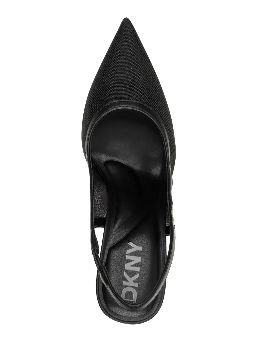 Женские туфли-лодочки Cierra с открытой пяткой DKNY — изображение 4 из 5, черный