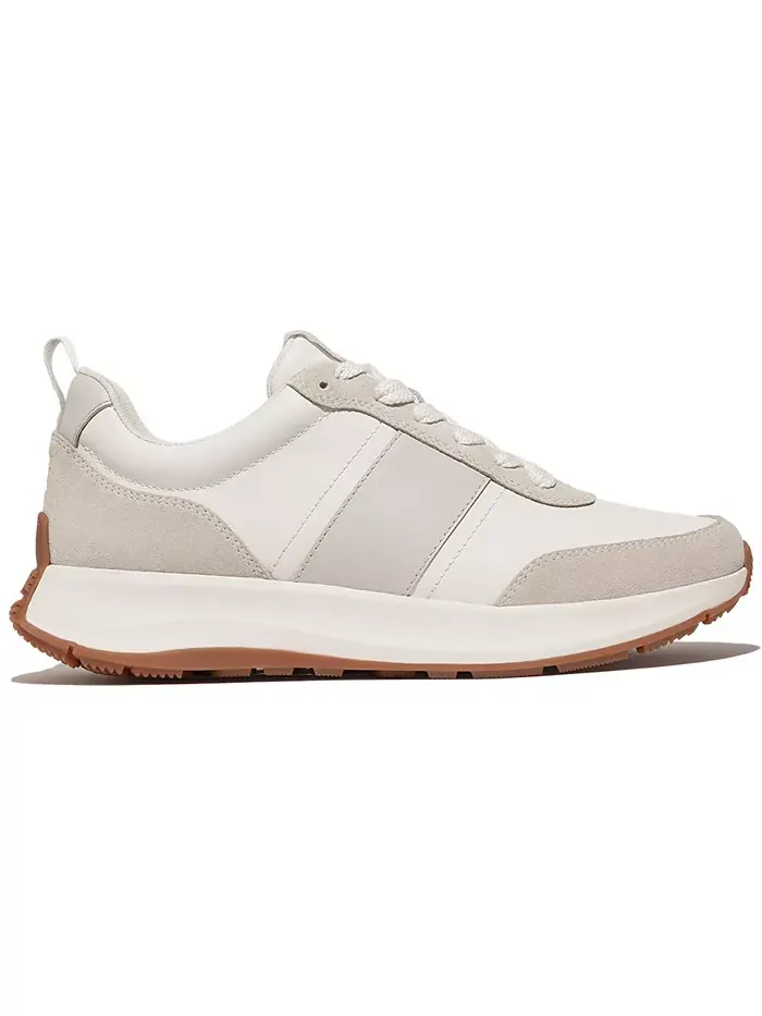 Мужские кроссовки F-Mode Flow на шнуровке FitFlop — изображение 2 из 5, белый серый