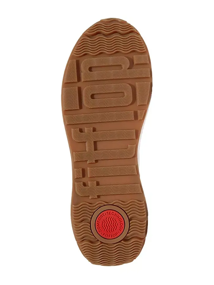 Мужские кроссовки F-Mode Flow на шнуровке FitFlop — изображение 5 из 5, белый серый