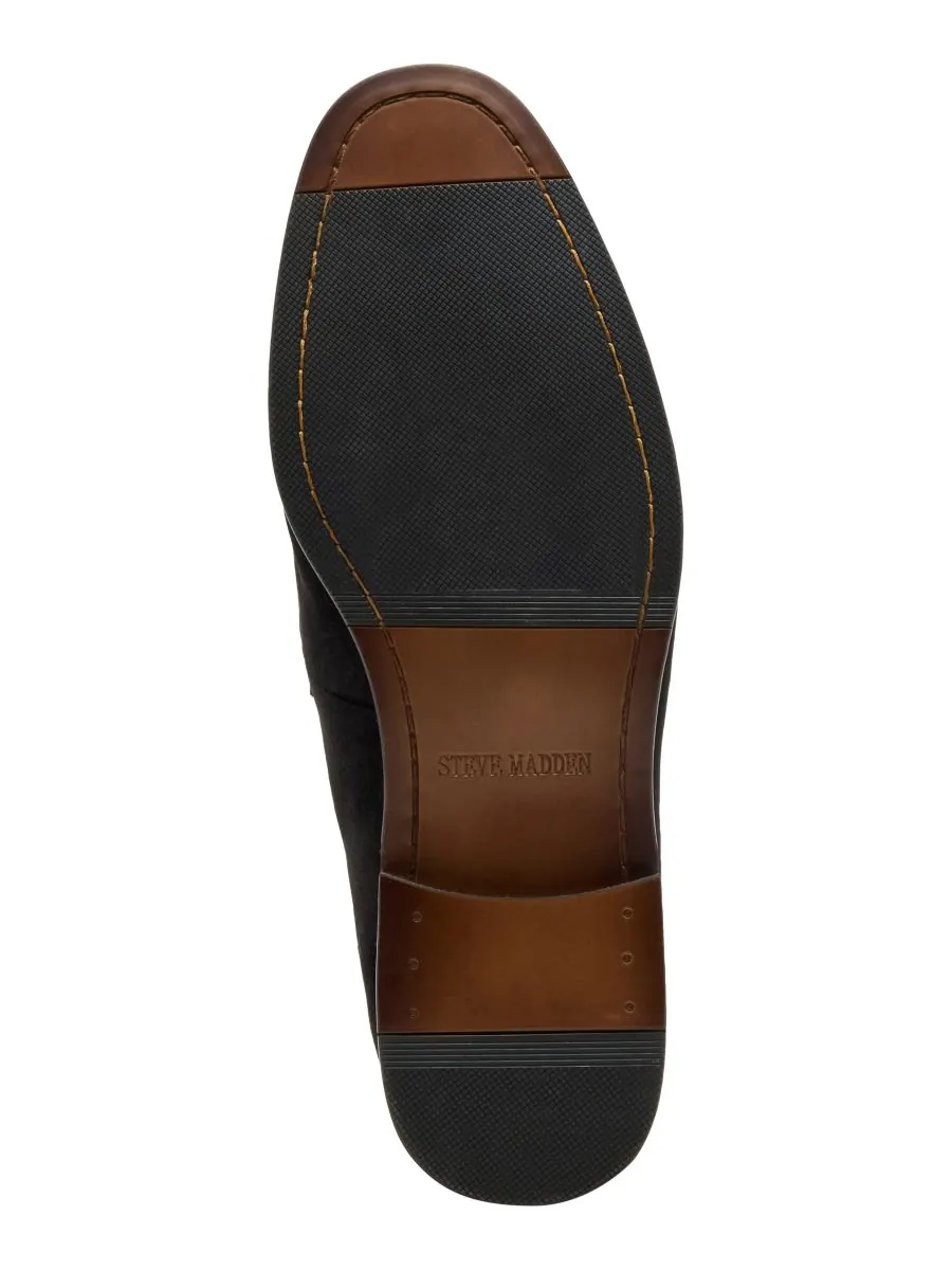 Мужские лоферы Suez без шнурков Steve Madden — изображение 6 из 7, черный