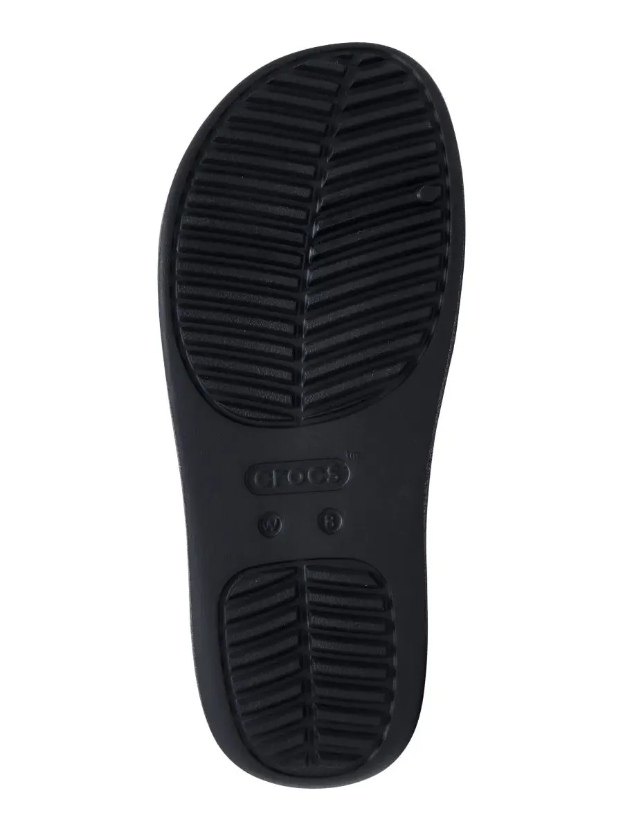 Сандалии-слайды с блестками Getaway Glimmer Crocs — изображение 6 из 6, глубокий темно-синий