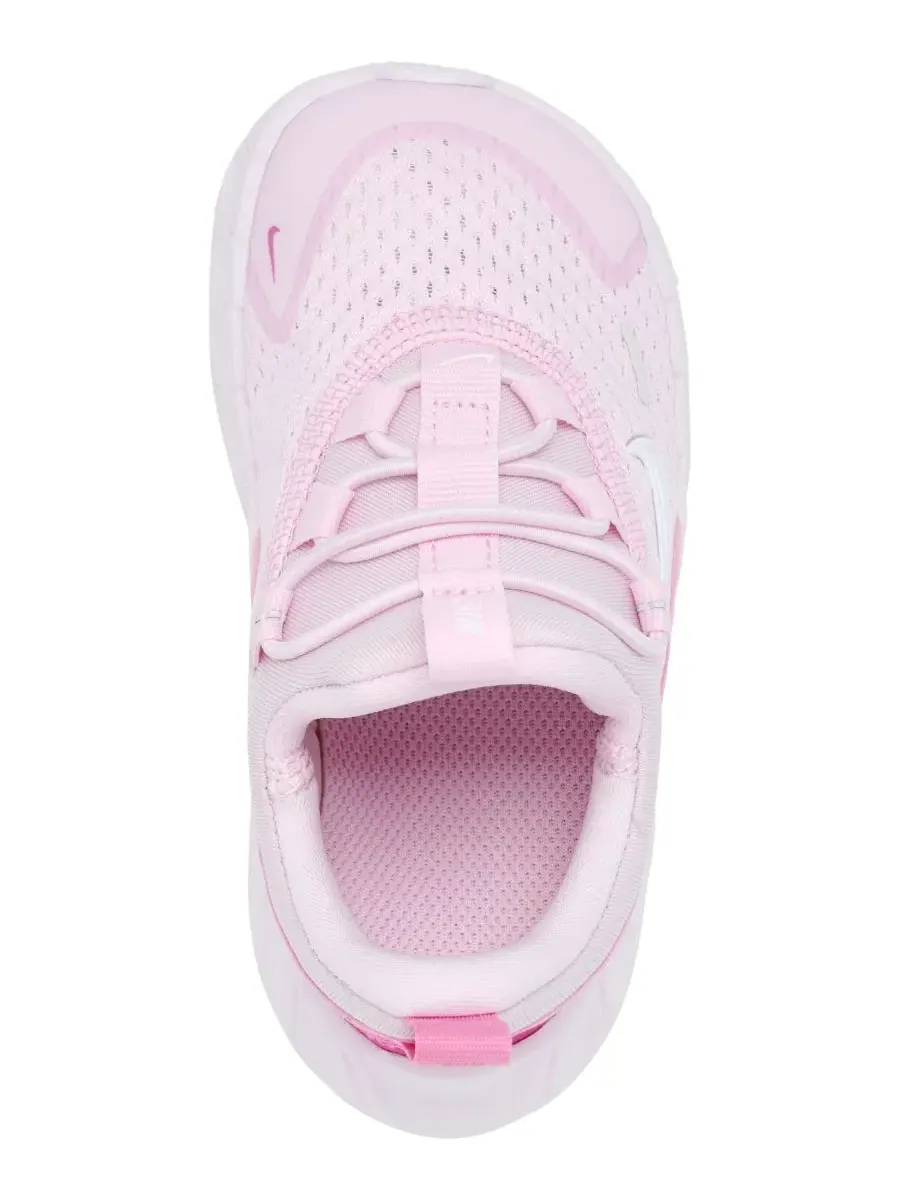 Кроссовки беговые с эластичной шнуровкой Nike Free Ride — изображение 5 из 6, розовый белый
