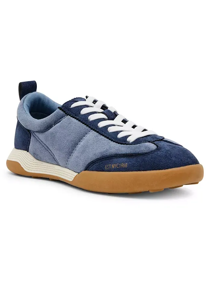 Женские кроссовки Westside Low Profile на шнуровке в ретро-стиле Anne Klein — изображение 1 из 7, синий мульти