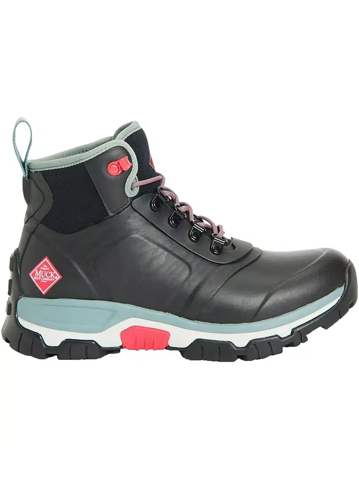 Женские ботинки Apex Lace Up MUCK — изображение 7 из 7, черный