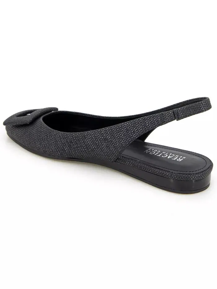 Женские туфли Linton Buckle Wedge Flats Kenneth Cole Reaction — изображение 6 из 8, черный