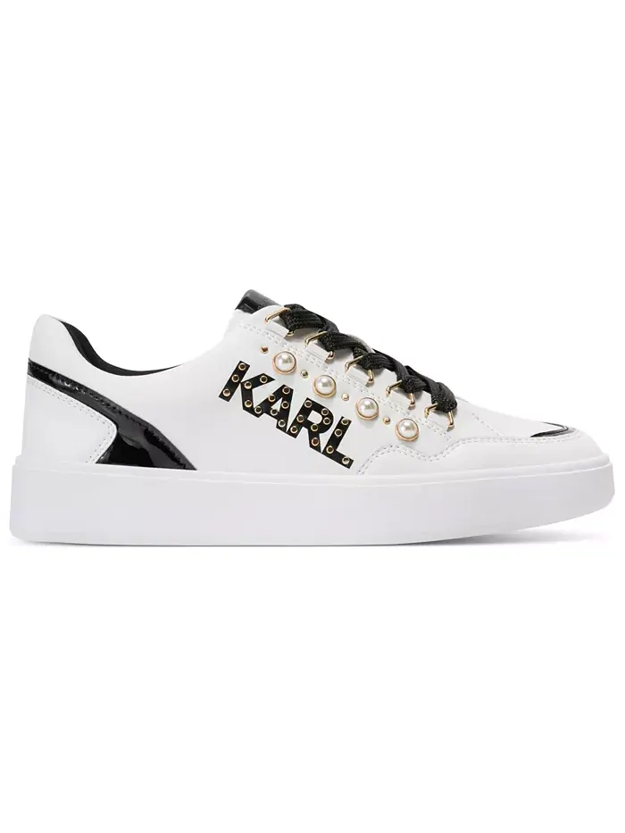 Женские кроссовки Stazie на шнуровке Karl Lagerfeld Paris — изображение 2 из 5, белый