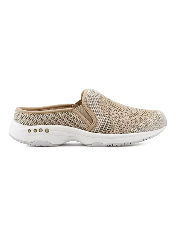 Женские слипоны Takeknit Mule Easy Spirit — изображение 2 из 5, бежевый