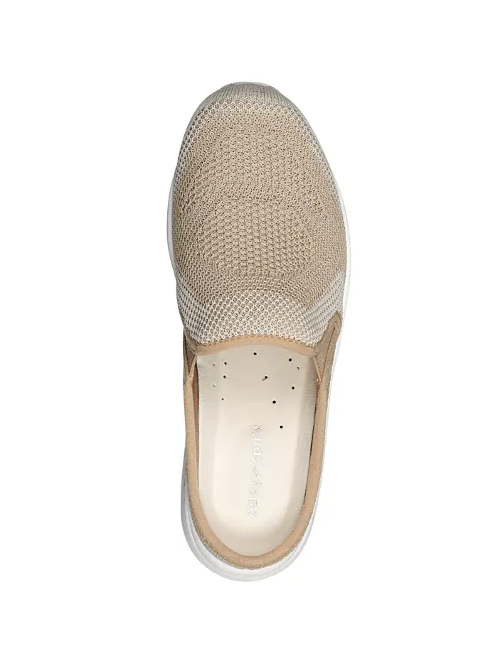 Женские слипоны Takeknit Mule Easy Spirit — изображение 4 из 5, бежевый