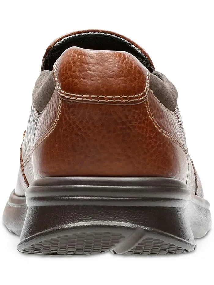 Слипоны мужские Clarks Cotrell Free, кожаные — изображение 4 из 5, табачный