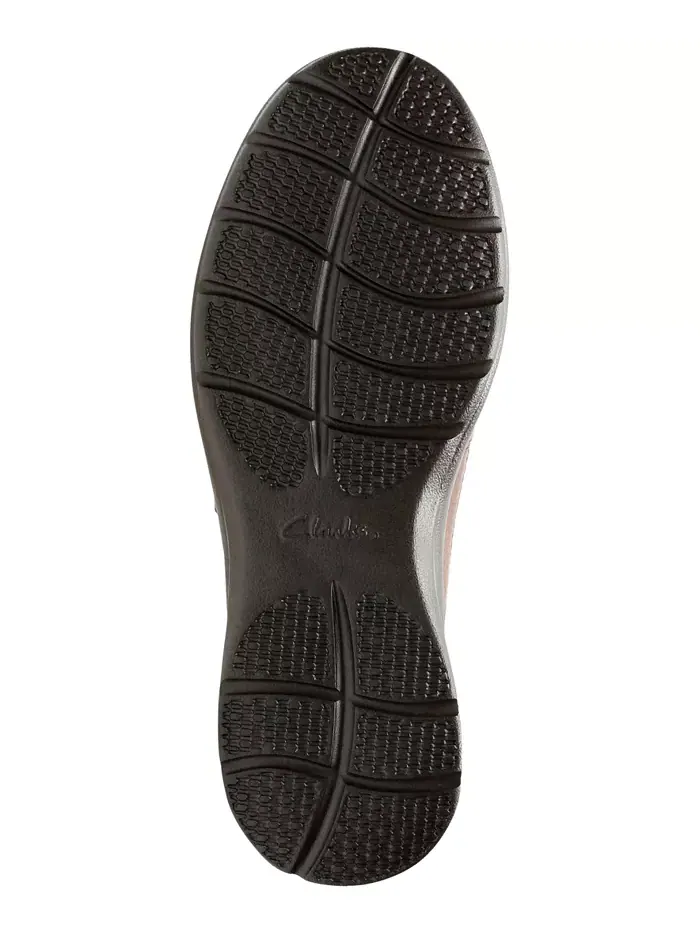 Слипоны мужские Clarks Cotrell Free, кожаные — изображение 5 из 5, табачный
