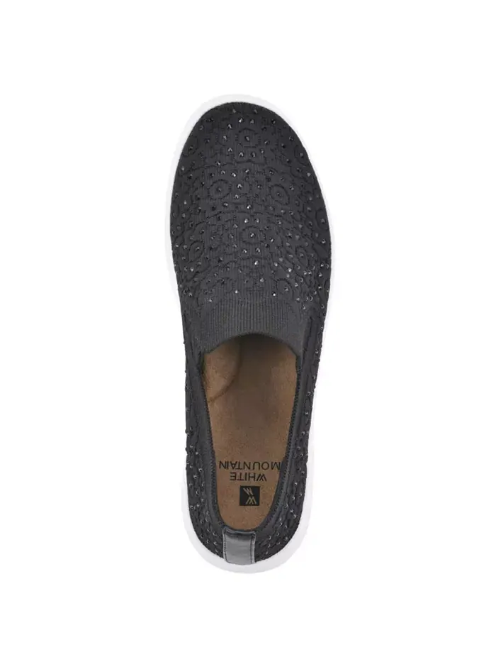 Женские слипоны Unit Slip On White Mountain — изображение 4 из 6, черный