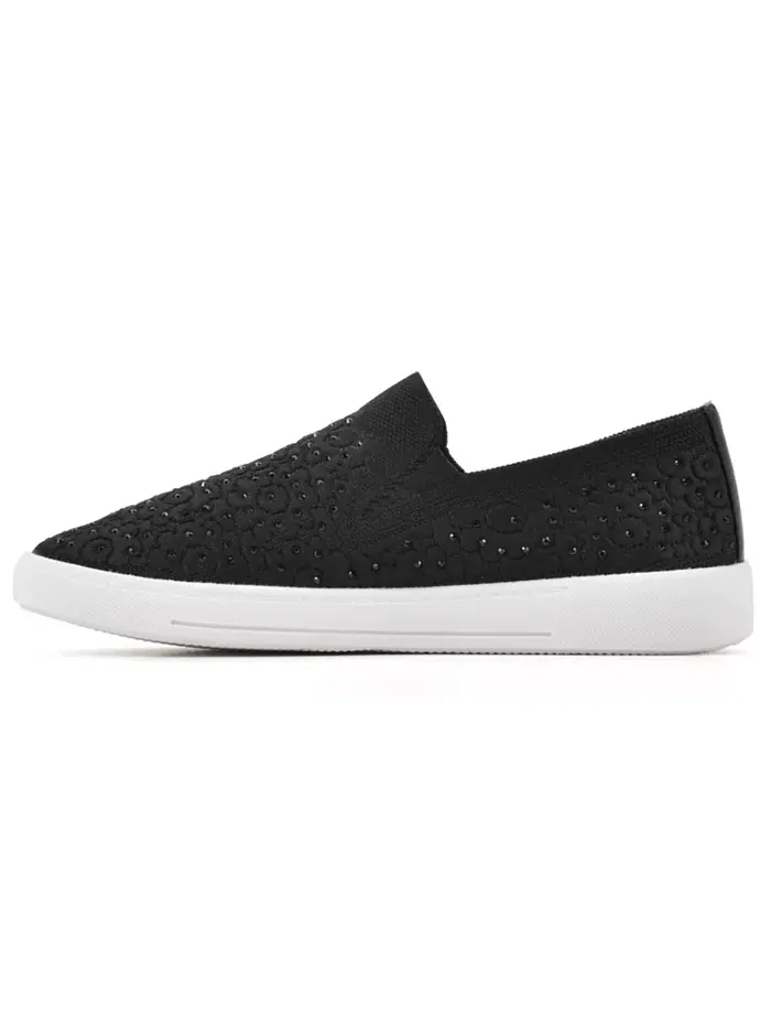 Женские слипоны Unit Slip On White Mountain — изображение 6 из 6, черный