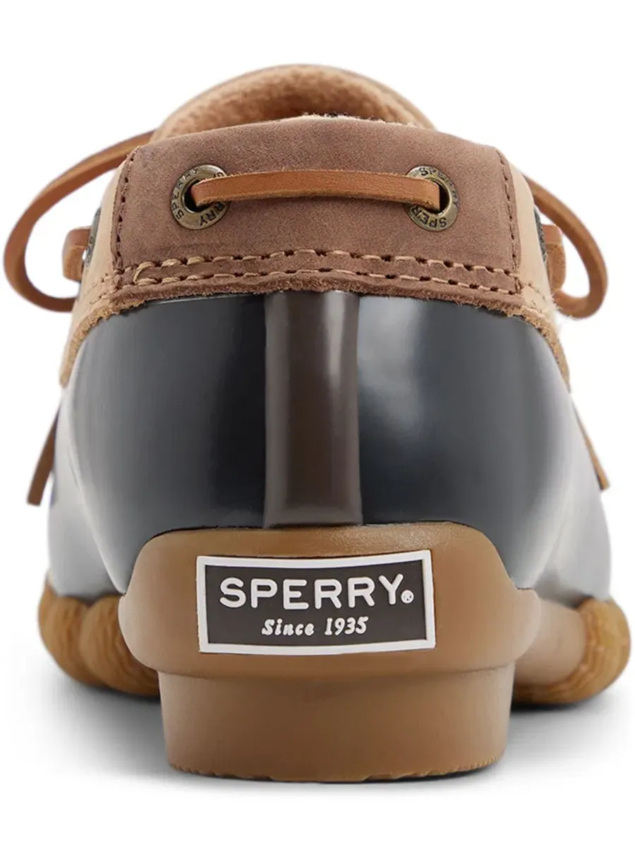 Женские слипоны из кожи и резины с водонепроницаемым верхом Sperry — изображение 3 из 5, коричневый