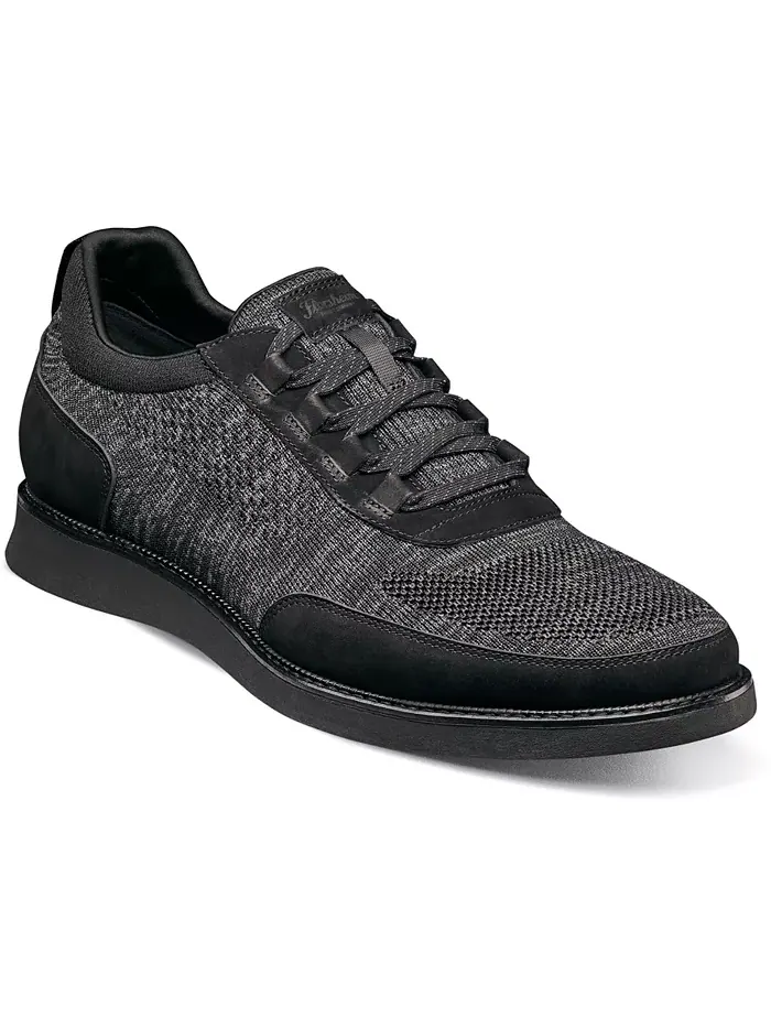 Мужские эластичные слипоны Launch Knit на шнурках Florsheim — изображение 1 из 7, черный