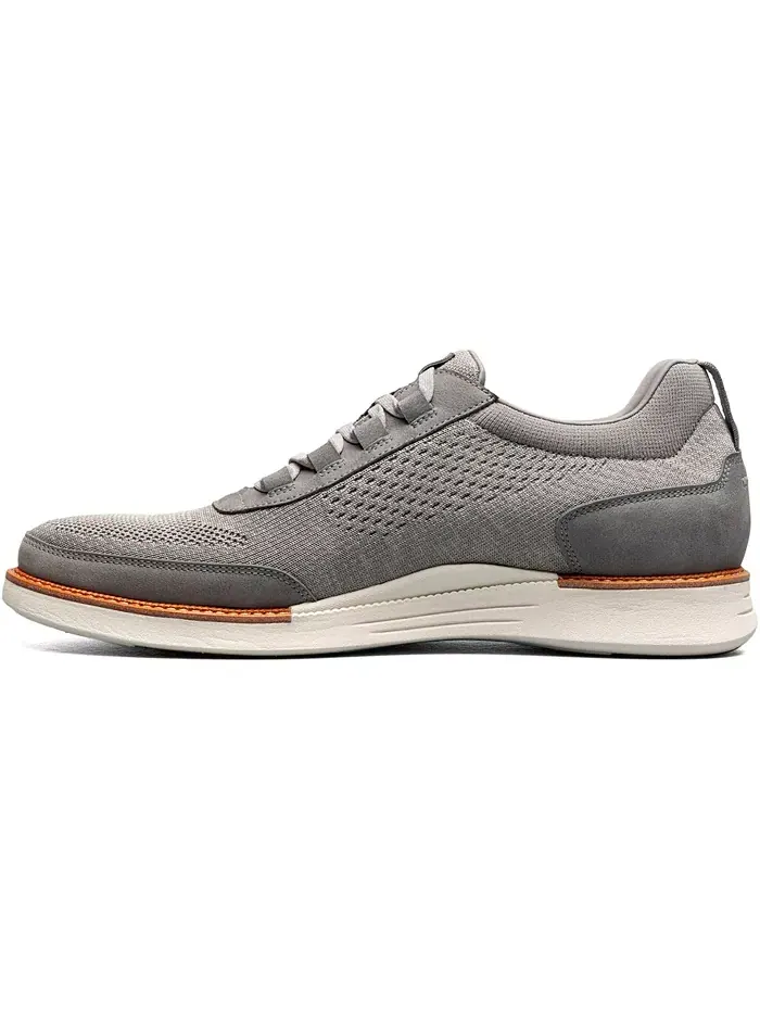 Мужские эластичные слипоны Launch Knit на шнурках Florsheim — изображение 7 из 8, серый