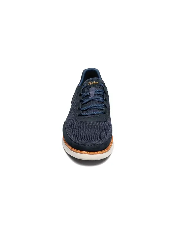 Мужские эластичные слипоны Launch Knit на шнурках Florsheim — изображение 2 из 8, темно-синий