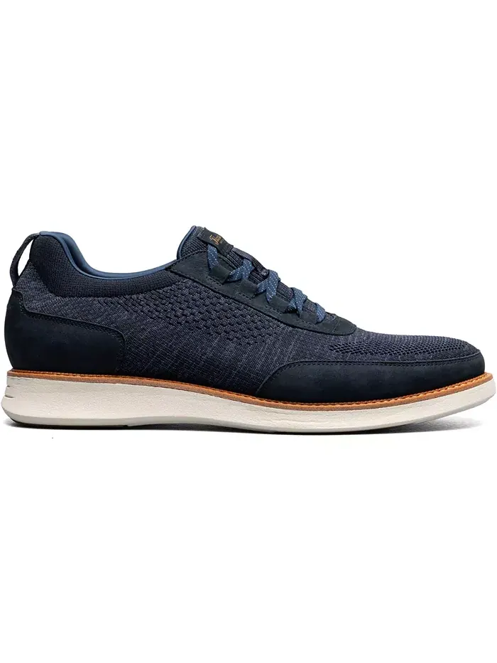 Мужские эластичные слипоны Launch Knit на шнурках Florsheim — изображение 4 из 8, темно-синий