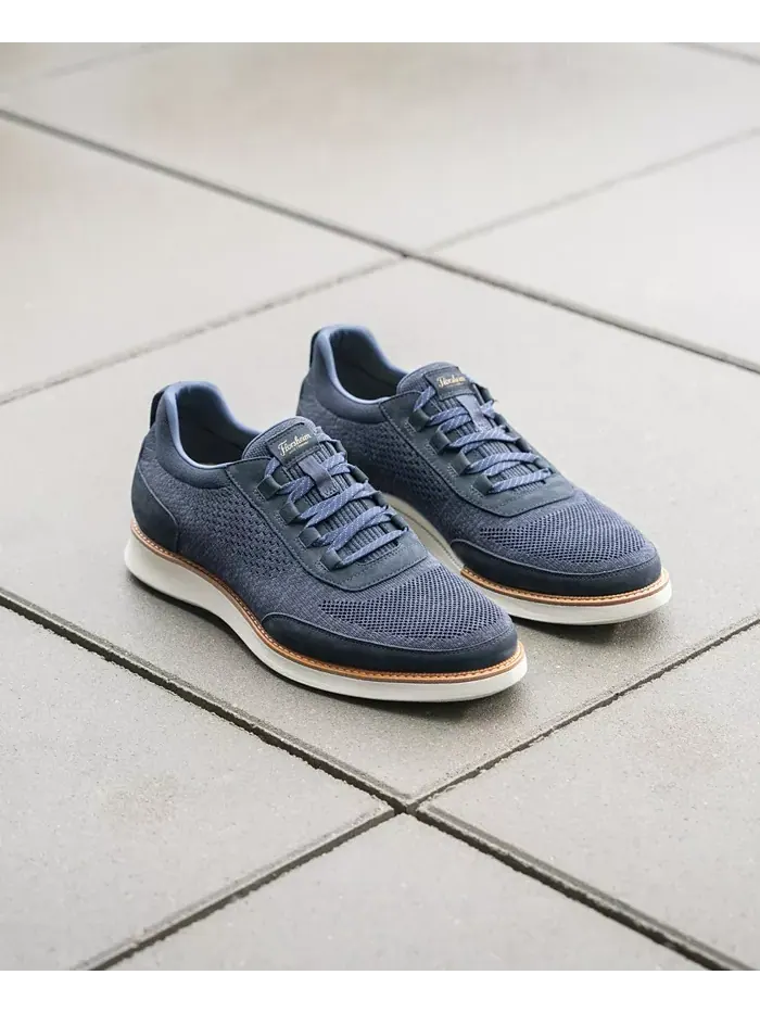 Мужские эластичные слипоны Launch Knit на шнурках Florsheim — изображение 7 из 8, темно-синий