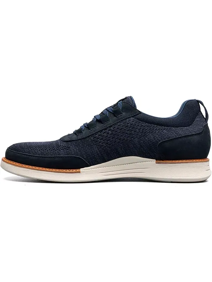 Мужские эластичные слипоны Launch Knit на шнурках Florsheim — изображение 8 из 8, темно-синий