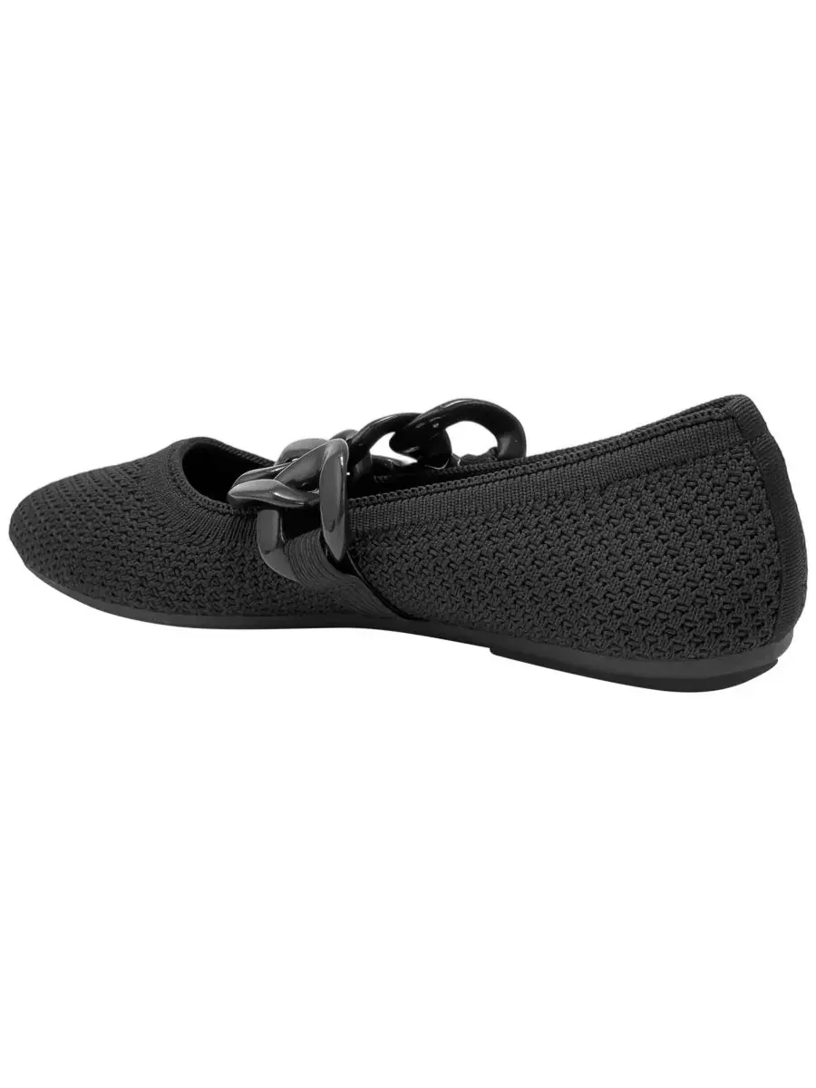 Женские вязаные балетки Alanisette без шнурков Aerosoles — изображение 6 из 6, черный