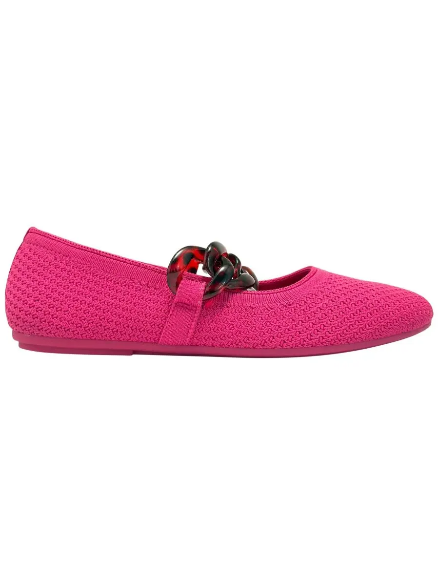 Женские вязаные балетки Alanisette без шнурков Aerosoles — изображение 2 из 6, маджента
