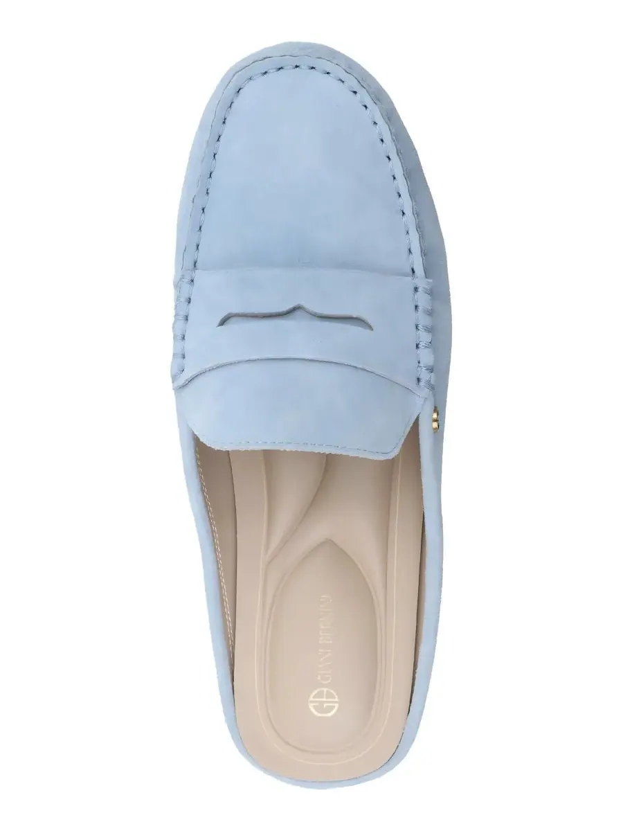 Женские мюли-слипоны Aimeey Driver Giani Bernini, cirrus синий suede — изображение 4 из 5