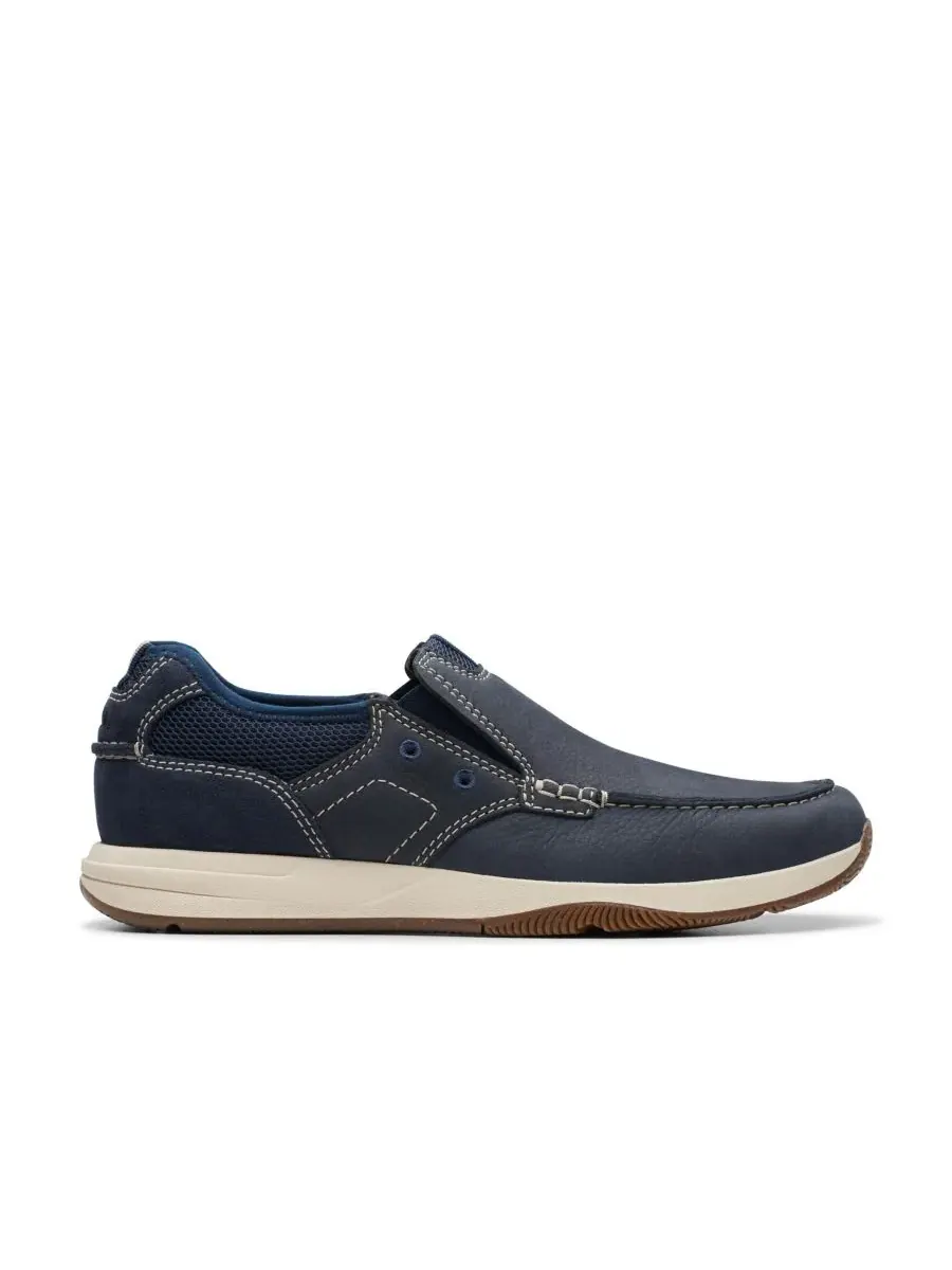 Слипоны мужские Clarks Sailview Step — изображение 2 из 7, темно-синий