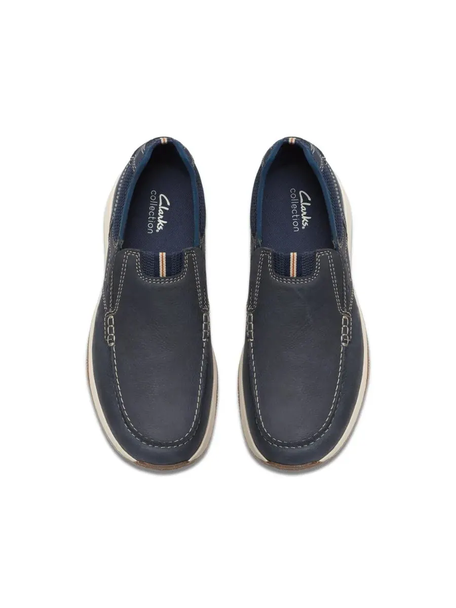 Слипоны мужские Clarks Sailview Step — изображение 4 из 7, темно-синий