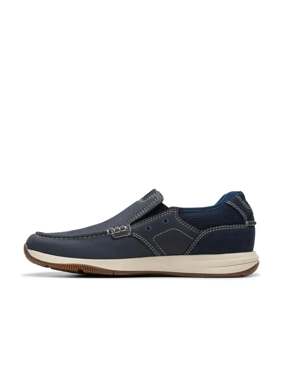 Слипоны мужские Clarks Sailview Step — изображение 6 из 7, темно-синий