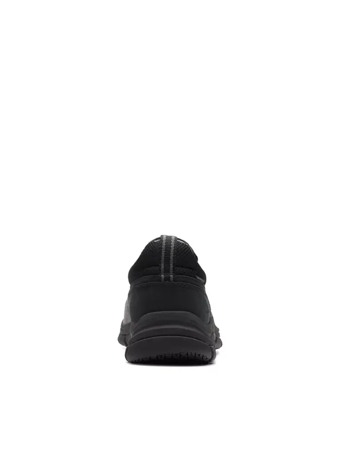 Слипоны мужские Clarks Walpath Step, кожаные — изображение 3 из 7, черный