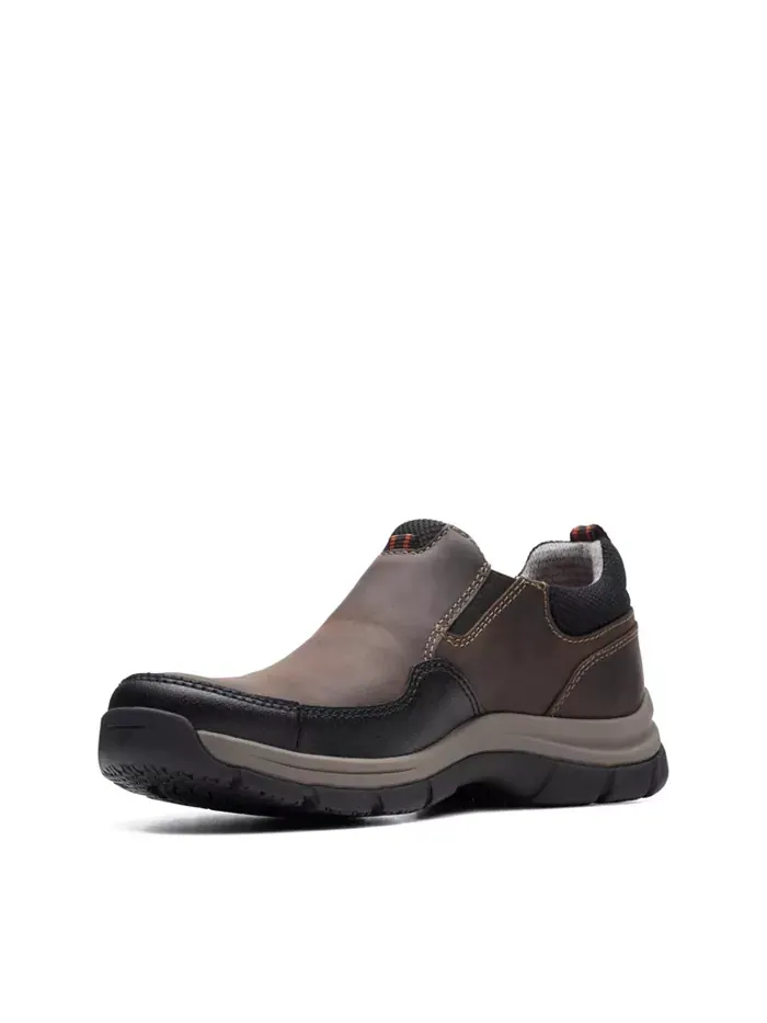 Слипоны мужские Clarks Walpath Step, кожаные — изображение 7 из 7, коричневый