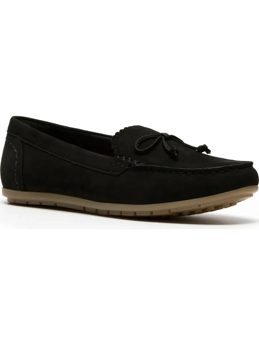 Женские балетки Elliotte Sail без шнурков Clarks — изображение 1 из 6, черный