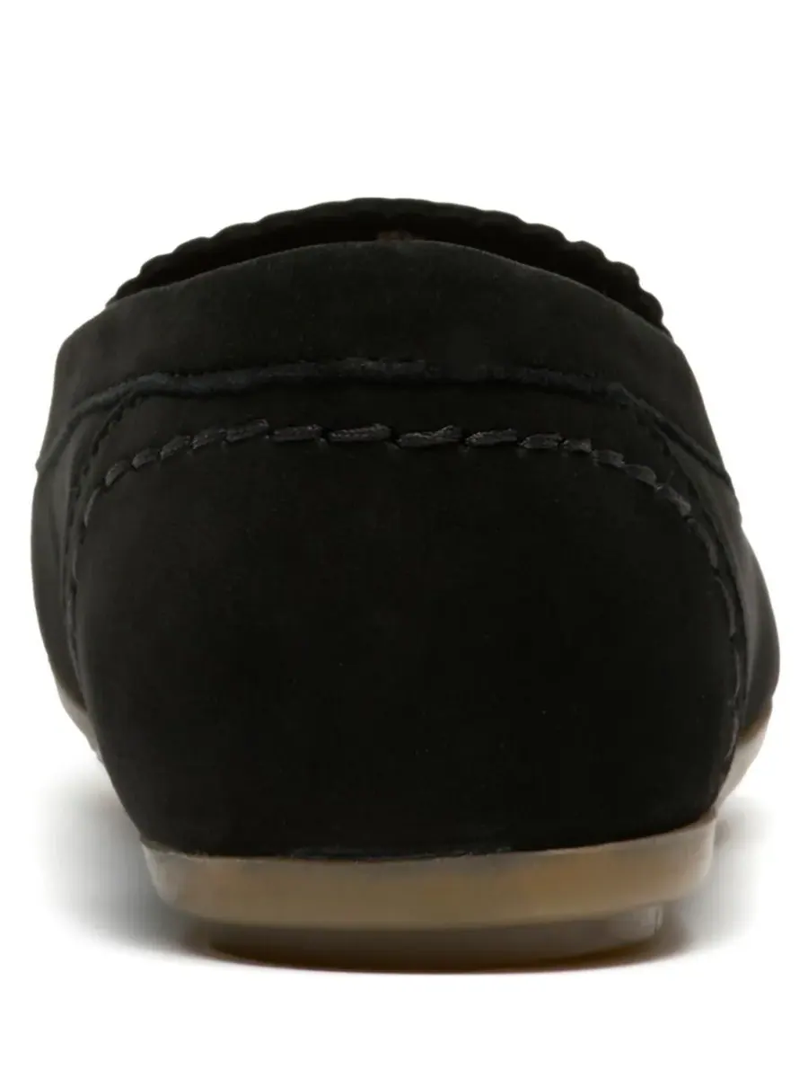 Женские балетки Elliotte Sail без шнурков Clarks — изображение 3 из 6, черный