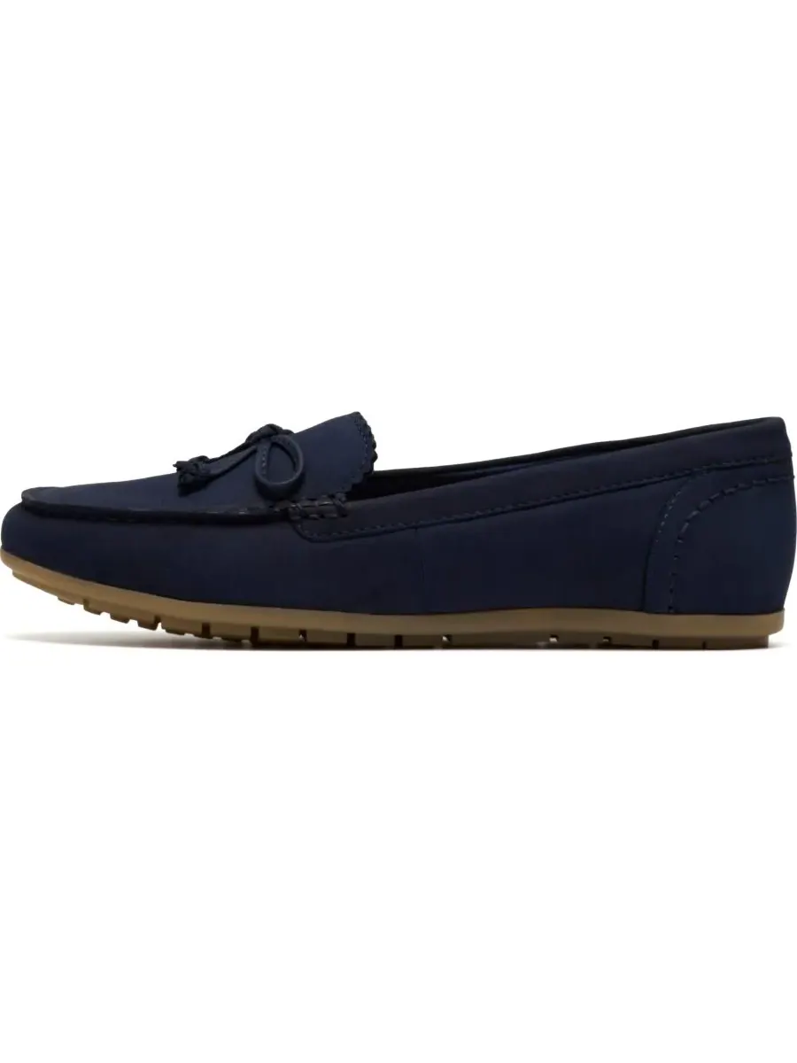 Балетки Clarks Elliotte Sail без шнурков, темно-синий нубук — изображение 6 из 6