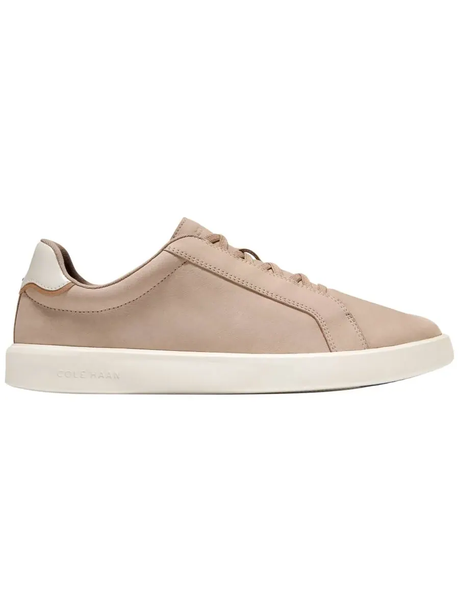 Мужские слипоны Grand Crosscourt Daily на шнуровке Cole Haan — изображение 2 из 10, бежевый
