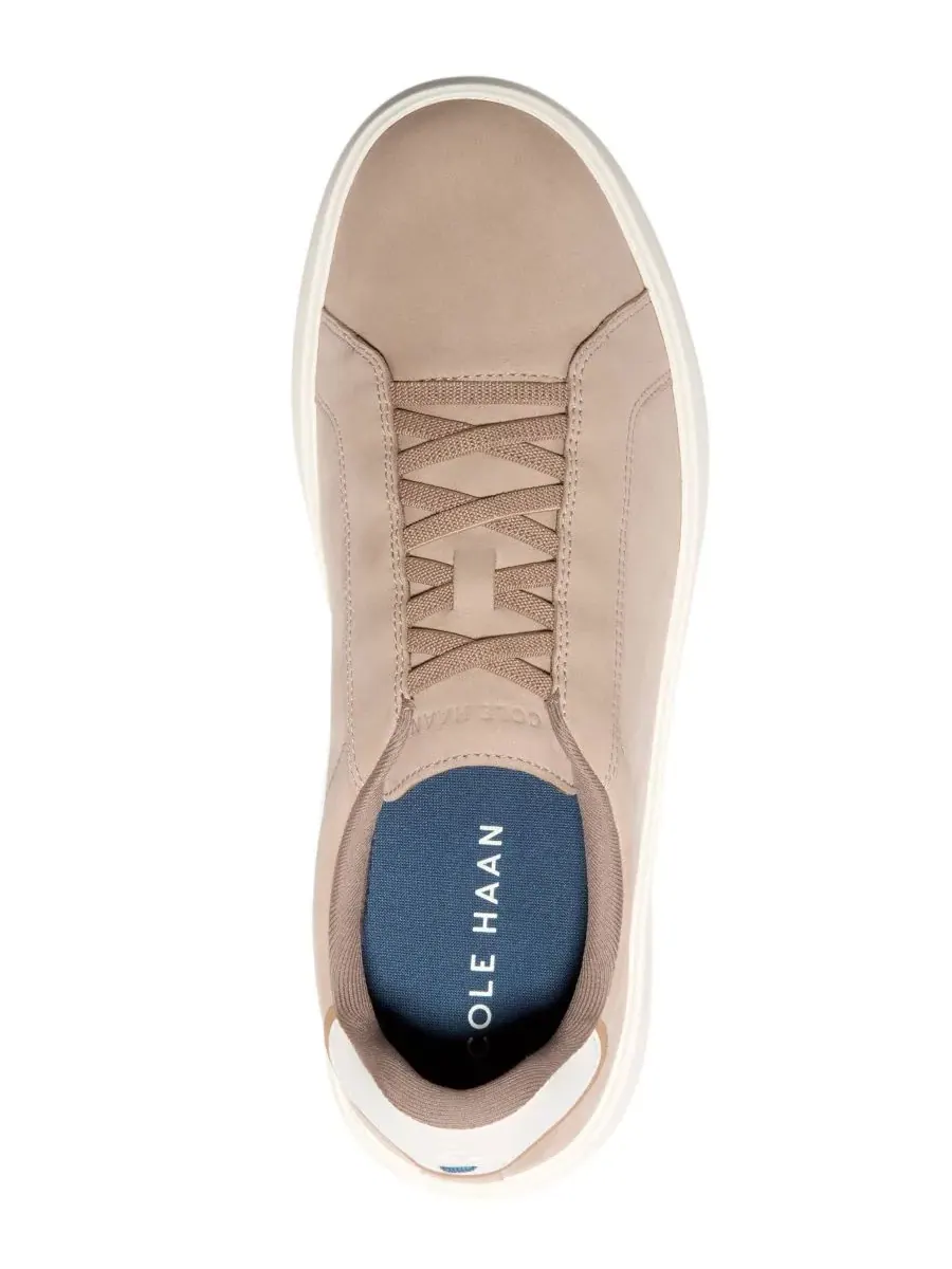 Мужские слипоны Grand Crosscourt Daily на шнуровке Cole Haan — изображение 3 из 10, бежевый
