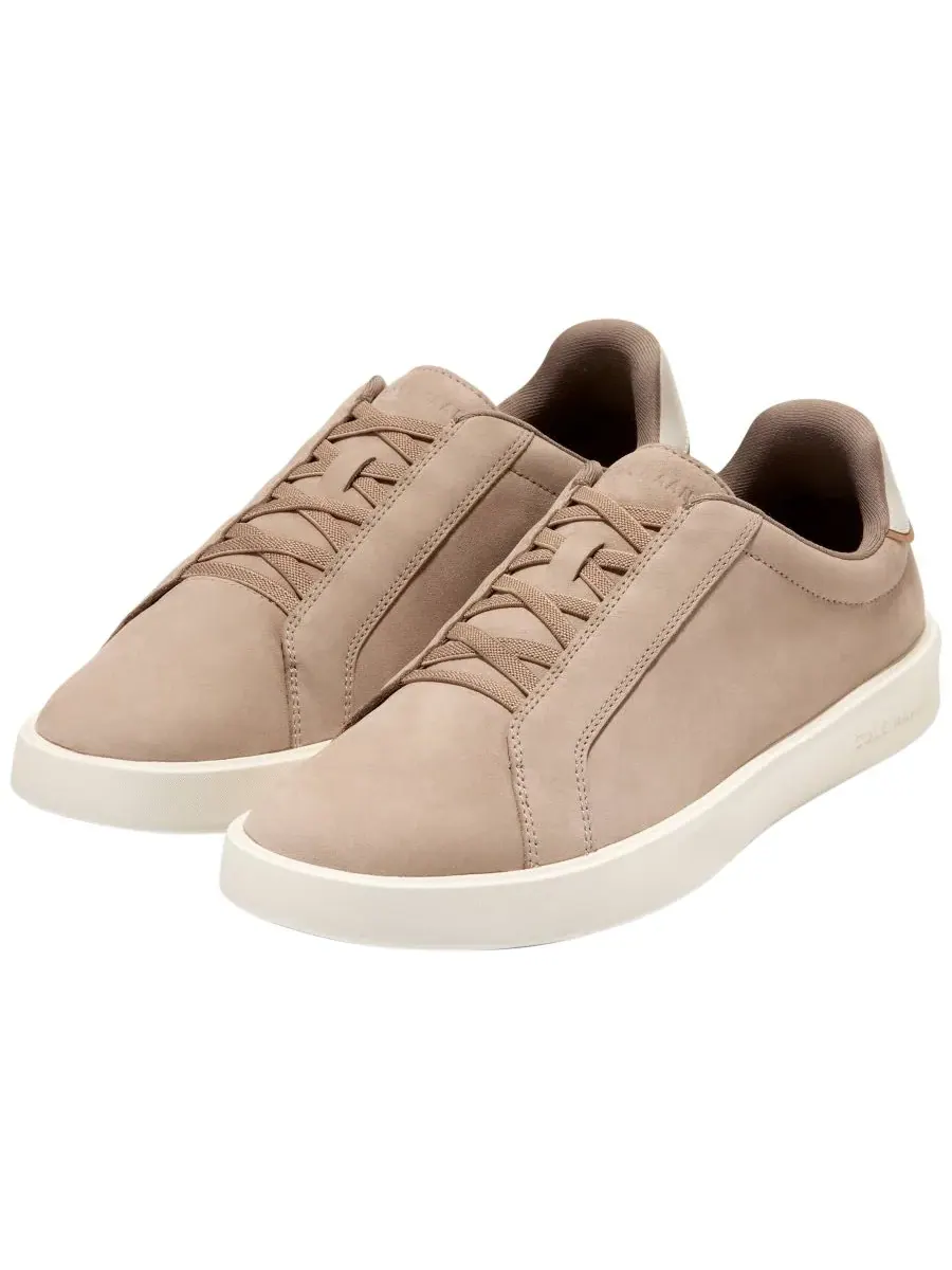 Мужские слипоны Grand Crosscourt Daily на шнуровке Cole Haan — изображение 9 из 10, бежевый