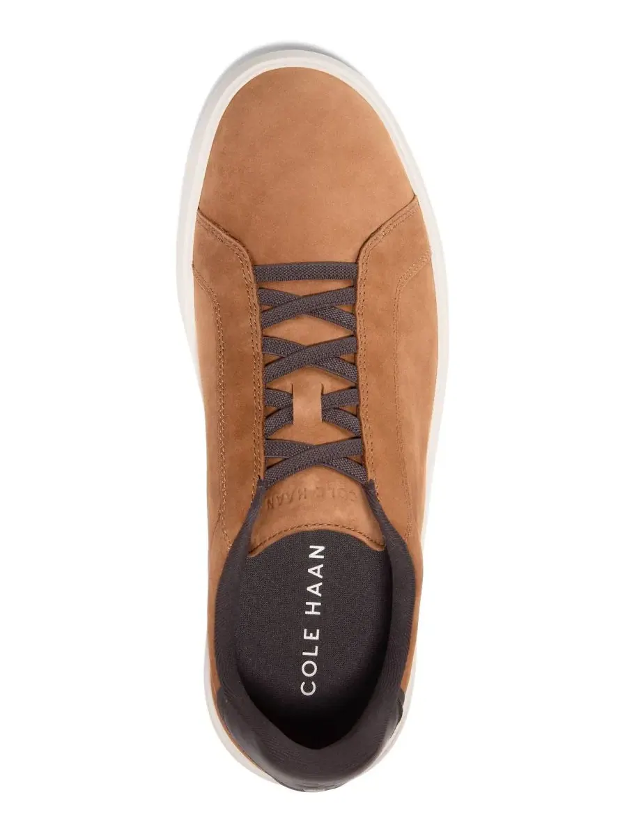Мужские слипоны Grand Crosscourt Daily на шнуровке Cole Haan — изображение 4 из 10, бежевый