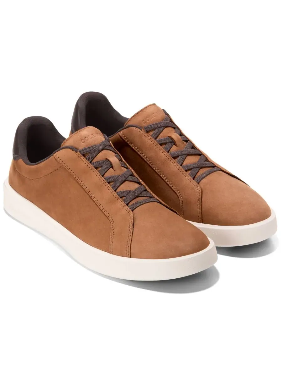 Мужские слипоны Grand Crosscourt Daily на шнуровке Cole Haan — изображение 10 из 10, бежевый
