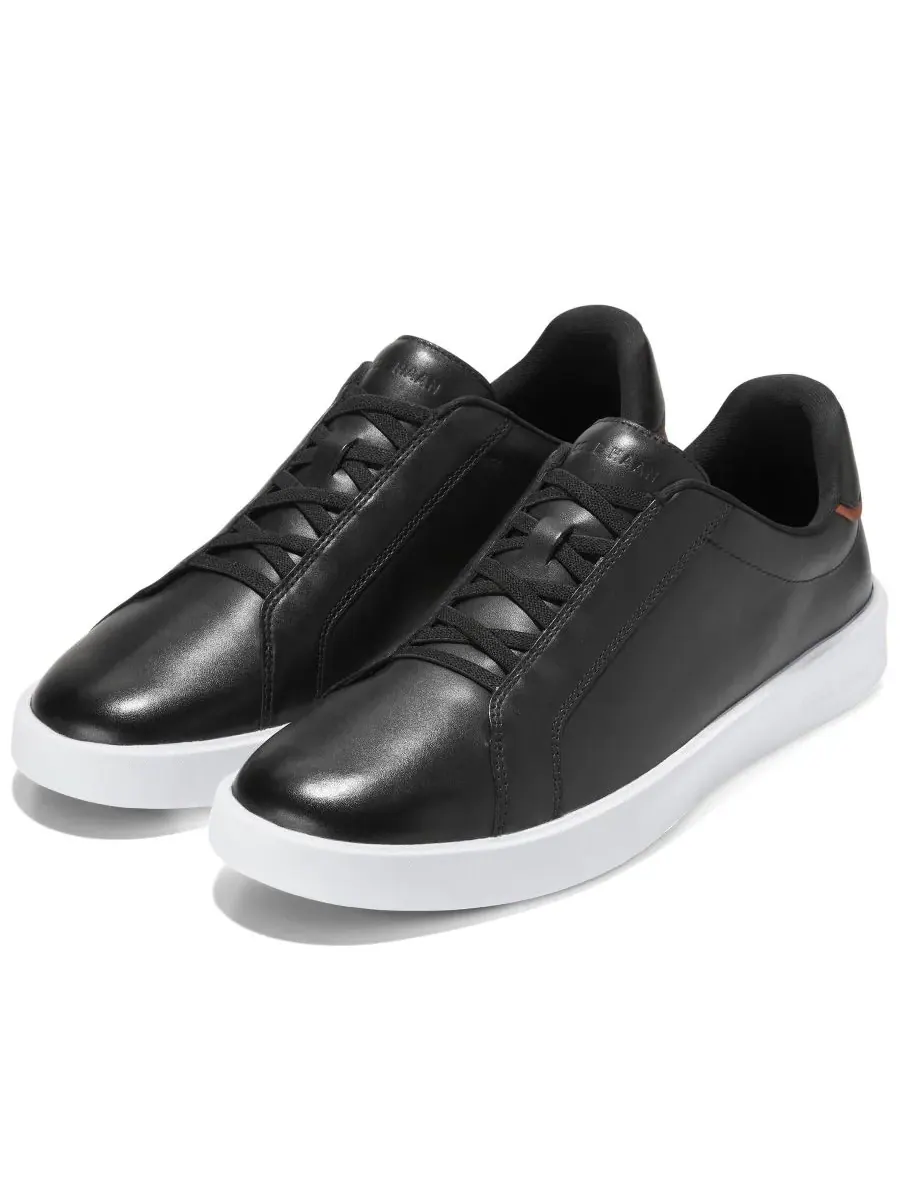 Мужские слипоны Grand Crosscourt Daily на шнуровке Cole Haan — изображение 7 из 10, черный