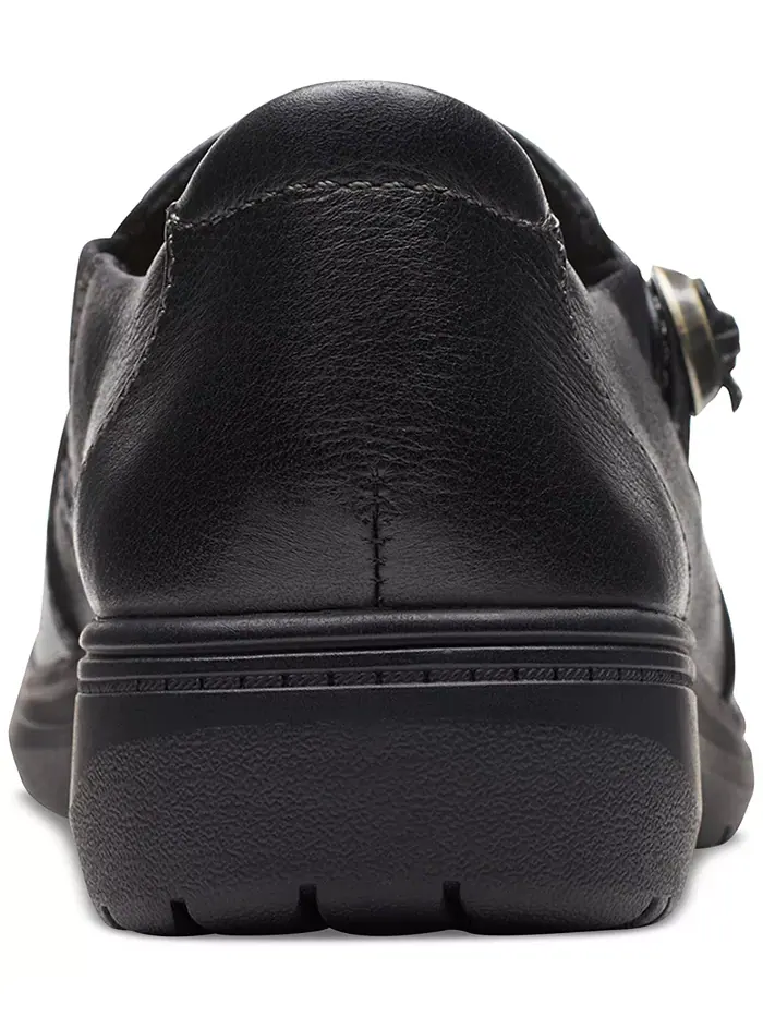 Слипоны женские Clarks Carleigh Pearl — изображение 3 из 9, черный