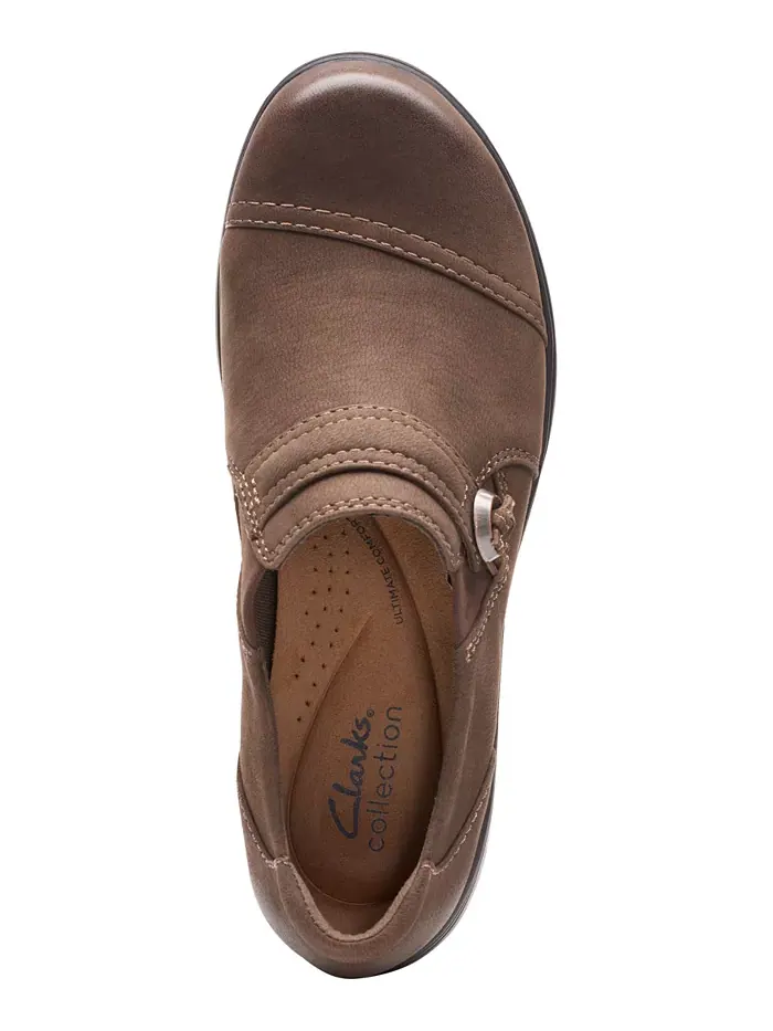 Слипоны женские Clarks Carleigh Pearl — изображение 8 из 9, черный
