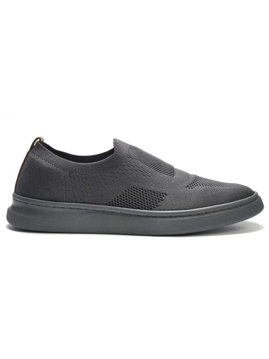 Мужские слипоны Drift Knit A. Veer — изображение 2 из 6, серый