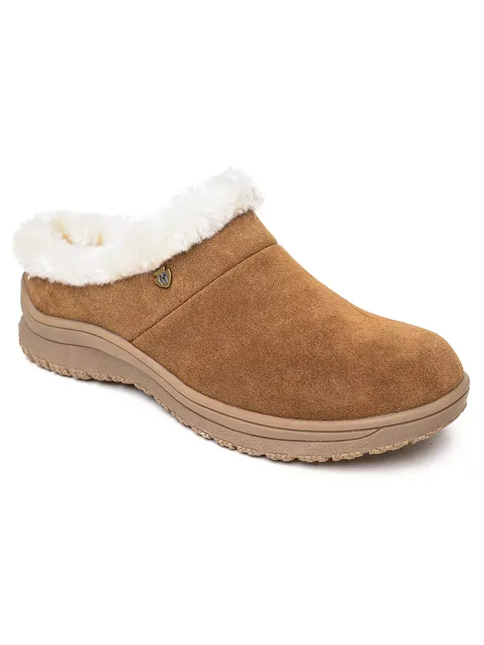 Эмерсон Слипоны из замши Minnetonka — изображение 1 из 3, коричневый