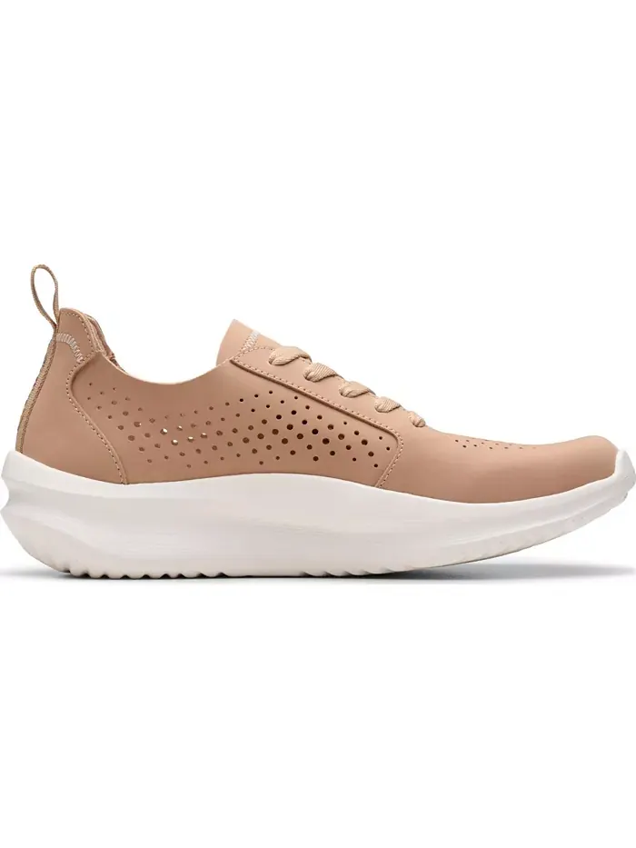 Слипоны женские Clarks Cloud Steppers Solevana Style — изображение 2 из 5, песочный