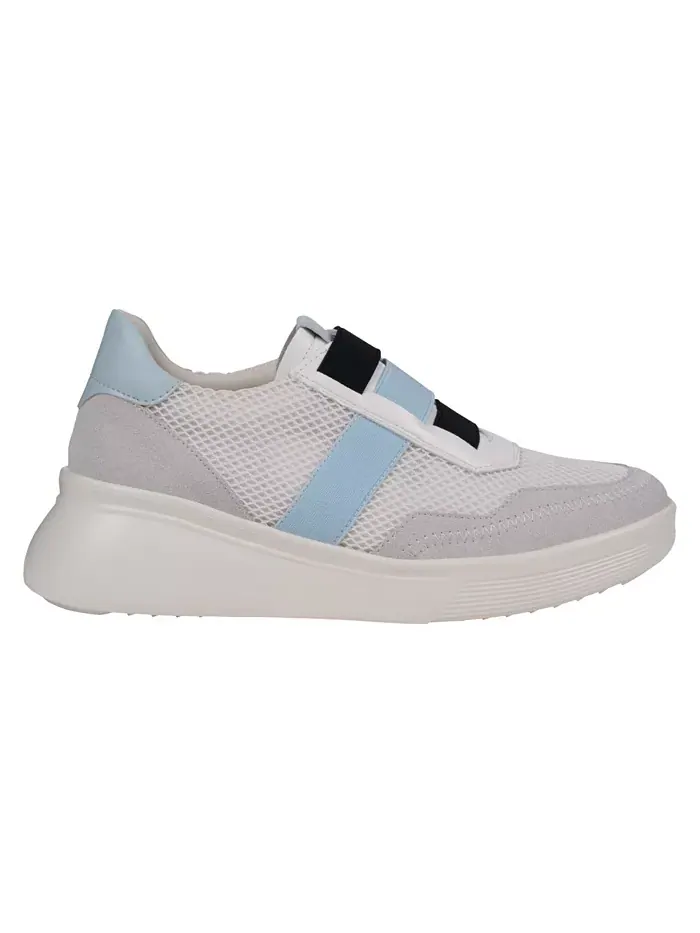 Женские слипоны Stefani на платформе GC Shoes — изображение 2 из 5, белый