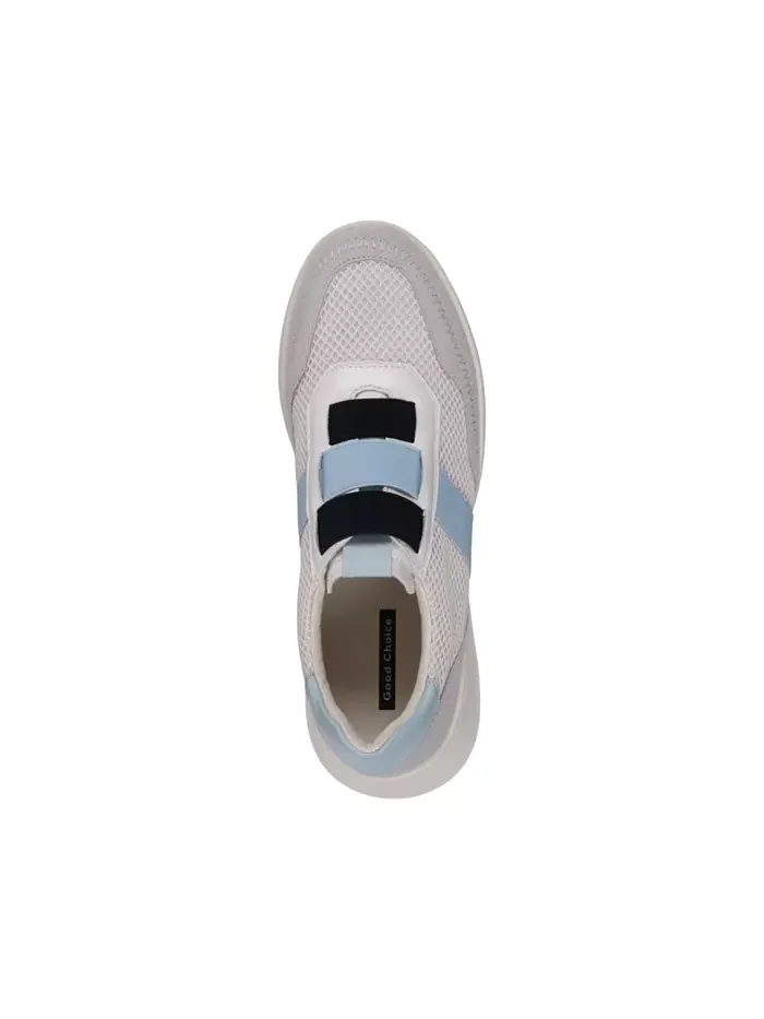 Женские слипоны Stefani на платформе GC Shoes — изображение 4 из 5, белый