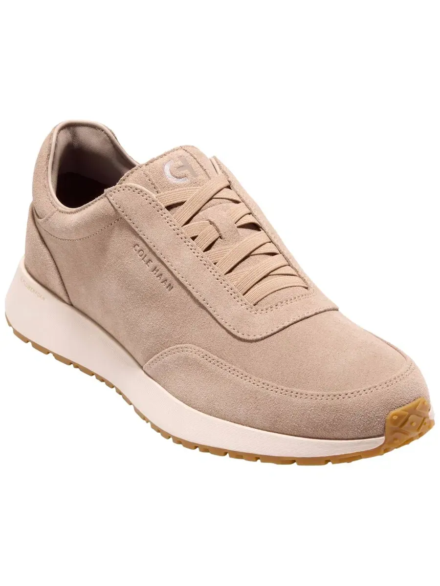 Кроссовки slip-on с перфорацией Grand Pro Luxe Mile Cole Haan, Birch Biege Suede