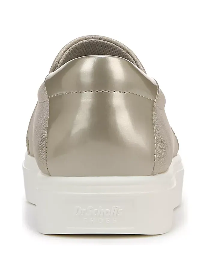 Женские слипоны Madison Cloud Dr. Scholl's — изображение 3 из 5, светлый золотистый