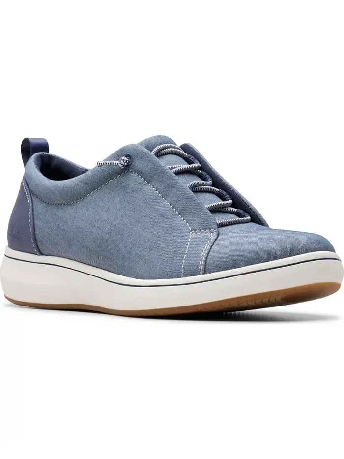 Слипоны женские Clarks Cloudsteppers Breeze Sky